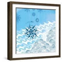 Coastal Days III-Ken Hurd-Framed Giclee Print