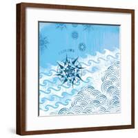 Coastal Days III-Ken Hurd-Framed Giclee Print