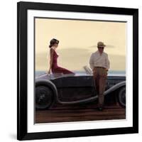 Coastal Drive-Brent Lynch-Framed Art Print