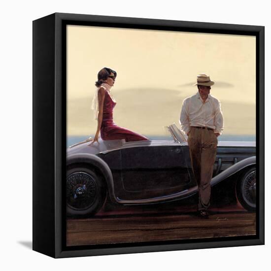 Coastal Drive-Brent Lynch-Framed Stretched Canvas