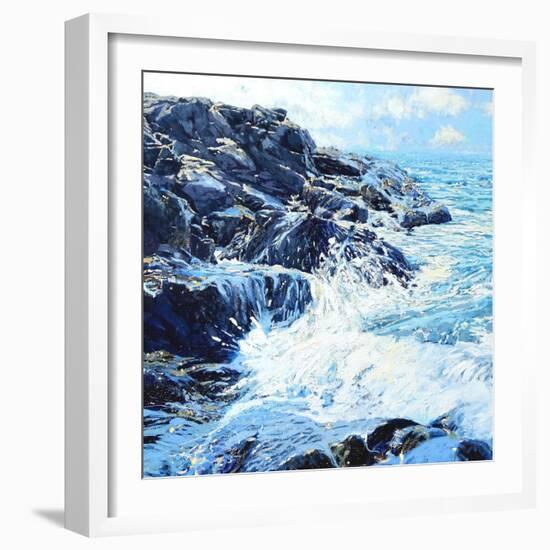 Coastal Edge, 2015-Martin Decent-Framed Giclee Print