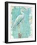 Coastal Egret I V2-Sue Schlabach-Framed Art Print