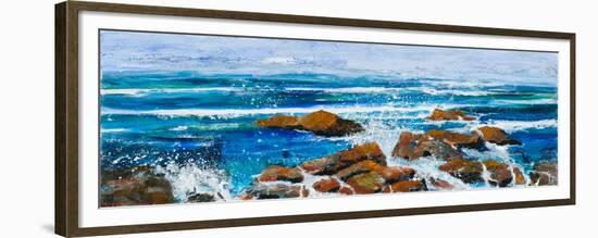 Coastal Encounter-Margaret Coxall-Framed Premium Giclee Print