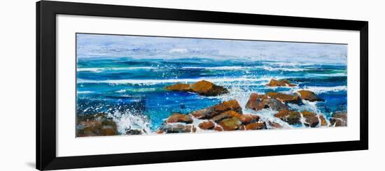 Coastal Encounter-Margaret Coxall-Framed Giclee Print