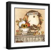 Coastal Fall Still Life-Linda Spivey-Framed Art Print