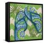 Coastal Flip Flops I-Paul Brent-Framed Stretched Canvas