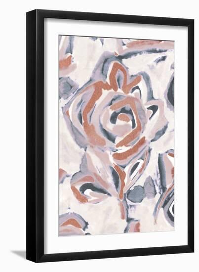 Coastal Floral II - Fade-Sandra Jacobs-Framed Giclee Print