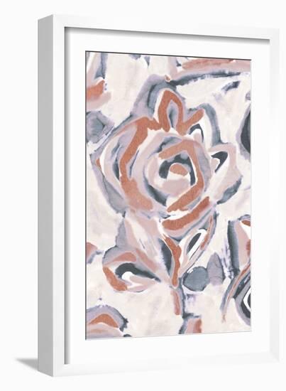 Coastal Floral II - Fade-Sandra Jacobs-Framed Giclee Print