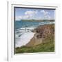 Coastal Footpath Between Haymer Bay Rock and Polzeath, Cornwall, England, United Kingdom, Europe-David Hughes-Framed Photographic Print