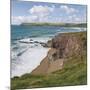 Coastal Footpath Between Haymer Bay Rock and Polzeath, Cornwall, England, United Kingdom, Europe-David Hughes-Mounted Photographic Print