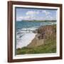 Coastal Footpath Between Haymer Bay Rock and Polzeath, Cornwall, England, United Kingdom, Europe-David Hughes-Framed Photographic Print