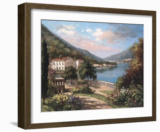 Coastal Gardens I-Hilger-Framed Art Print