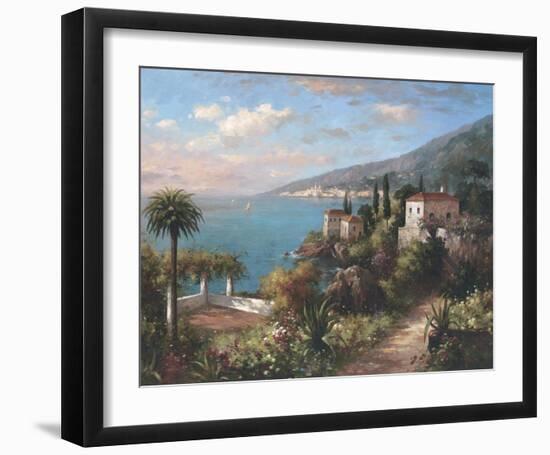 Coastal Gardens II-Hilger-Framed Art Print