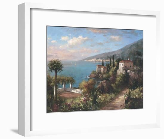 Coastal Gardens II-Hilger-Framed Art Print