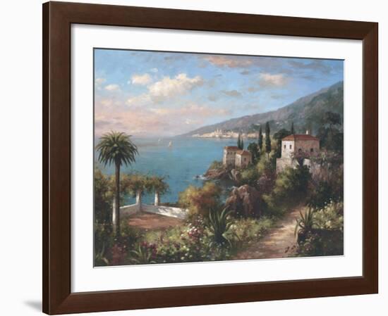 Coastal Gardens II-Hilger-Framed Art Print