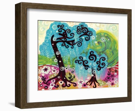 Coastal Glimmer-Natasha Wescoat-Framed Giclee Print