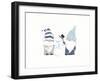 Coastal Gnomes II-Jenaya Jackson-Framed Art Print