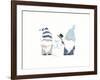 Coastal Gnomes II-Jenaya Jackson-Framed Art Print