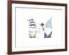 Coastal Gnomes II-Jenaya Jackson-Framed Art Print