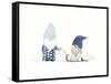 Coastal Gnomes III-Jenaya Jackson-Framed Stretched Canvas