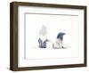 Coastal Gnomes III-Jenaya Jackson-Framed Art Print