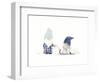 Coastal Gnomes III-Jenaya Jackson-Framed Art Print