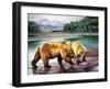 Coastal Grizz-Spencer Williams-Framed Giclee Print