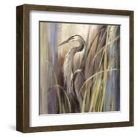 Coastal Heron-Brent Heighton-Framed Art Print