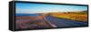 Coastal Highway at sunset, Nova Scotia, Canada-null-Framed Stretched Canvas