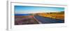 Coastal Highway at sunset, Nova Scotia, Canada-null-Framed Photographic Print