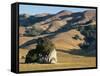 Coastal Hills of Marin County at Dusk, California, United States of America, North America-Rawlings Walter-Framed Stretched Canvas