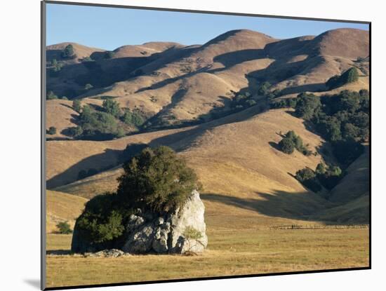 Coastal Hills of Marin County at Dusk, California, United States of America, North America-Rawlings Walter-Mounted Photographic Print