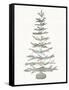 Coastal Holiday Tree II Red-Kathleen Parr McKenna-Framed Stretched Canvas