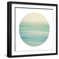 Coastal Hush - Sphere-Irene Suchocki-Framed Giclee Print