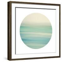 Coastal Hush - Sphere-Irene Suchocki-Framed Giclee Print