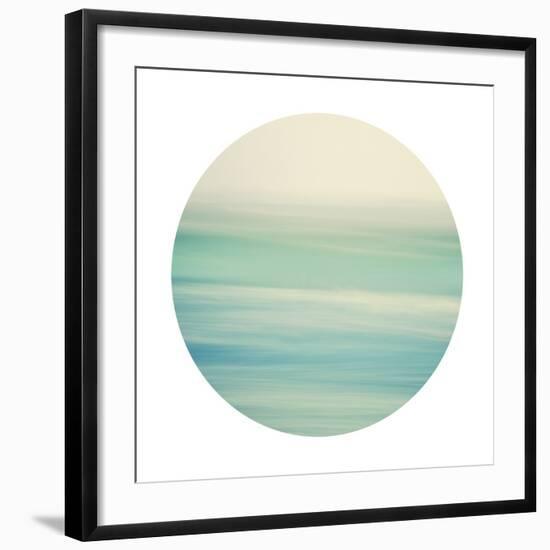 Coastal Hush - Sphere-Irene Suchocki-Framed Giclee Print