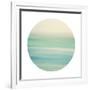 Coastal Hush - Sphere-Irene Suchocki-Framed Giclee Print