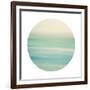 Coastal Hush - Sphere-Irene Suchocki-Framed Giclee Print