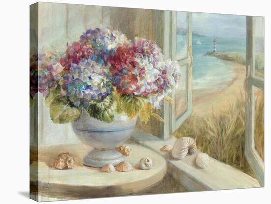 Coastal Hydrangea-Danhui Nai-Stretched Canvas