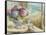 Coastal Hydrangea-Danhui Nai-Framed Stretched Canvas