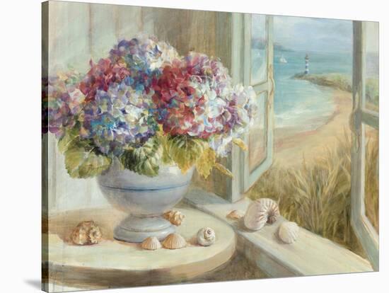 Coastal Hydrangea-Danhui Nai-Stretched Canvas