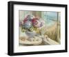 Coastal Hydrangea-Danhui Nai-Framed Art Print