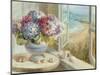 Coastal Hydrangea-Danhui Nai-Mounted Art Print