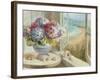 Coastal Hydrangea-Danhui Nai-Framed Art Print