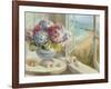 Coastal Hydrangea-Danhui Nai-Framed Art Print