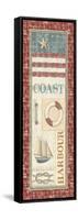 Coastal I-Charlene Audrey-Framed Stretched Canvas