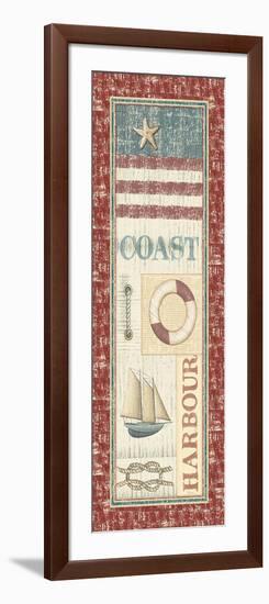 Coastal I-Charlene Audrey-Framed Art Print