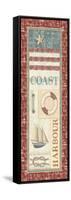 Coastal I-Charlene Audrey-Framed Stretched Canvas