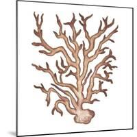 Coastal Icon Coral III-Elizabeth Medley-Mounted Art Print
