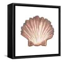 Coastal Icon Coral VI-Elizabeth Medley-Framed Stretched Canvas